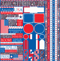 Washington DC, scrapbook stickers<br>(3_choices)