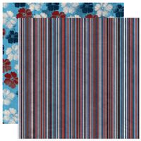 Wave Crashers Collection, Pipeline, double-sided scrapbook paper (Reminisce)<br><font color=red>50% off</font>