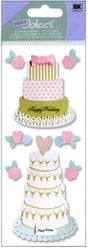 Wedding Cake, wedding, A Touch of Jolee, scrapbook stickers (Jolee's Boutique)