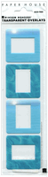 Window Wonders - Water, Transparent Overlay, scrapbook embellishment (Paper House)