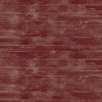 Wood, red painted, scrapbook paper (Stamping Station)
