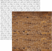 Workshop Collection, Fearless, double-sided, scrapbook paper (Kaisercraft)<br><font color=red>25% off</font>