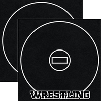 Wrestling, Real Sports Collection, double-sided, scrapbook paper (Reminisce)<br><font color=red>25% off</font>