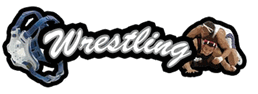 Wrestling, Sport Topper, scrapbook sticker (Stamping Station)