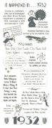 Year 1932 Timeless Moments scrapbook stickers Headlines, Facts & Fun<br><font color=red>50% off</font>