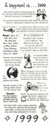 Year 1999 Timeless Moments scrapbook stickers Headlines, Facts & Fun<br><font color=red>50% off</font>