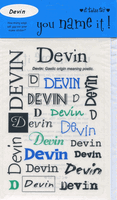 You Name It! Boy Name Scrapbook Stickers (It Takes Two)<br>(12_names)<br><font color=red>50% off</font>