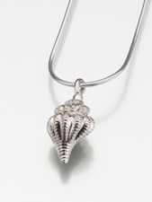 Conch Shell Cremation Pendant