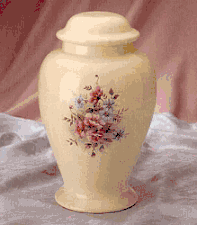 Country Bouquet Cremation Urn