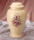 Country Bouquet Cremation Urn