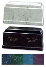 Cultured Marble Companion Cremation Urn