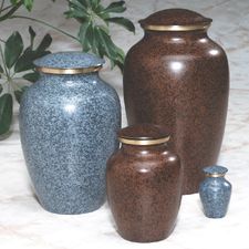 Earthtones Cremation Urns<BR>Starting at $51.00