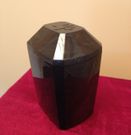 Ebony Resin Paw Print Pet Urn