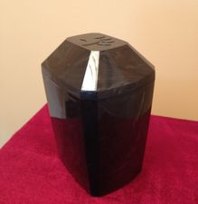 Ebony Resin Paw Print Pet Urn