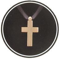 Engraved<br>Brass Cross