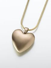 Engraved<BR>Bronze Heart