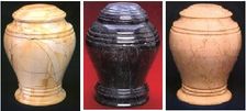 Engraved Marble<BR>Keepsake Urns