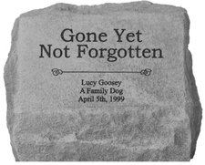 Engraved Pet Garden<BR> Cremation Urn