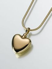 Engraved<BR>Small Gold<BR>Vermeil Heart