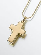 Large Gold<BR>Vermeil Cross