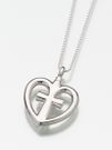 Love Cross Cremation Pendant