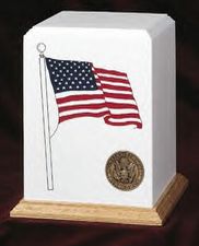 Patriot Refined Stone<BR>Cremation Urn