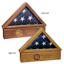 Premium Flag Case Urn 