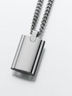Stainless Steel Flask & Chain