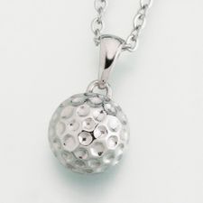 Stainless Steel Golf Ball Pendant