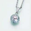 Stainless Steel Soccer Ball Pendant