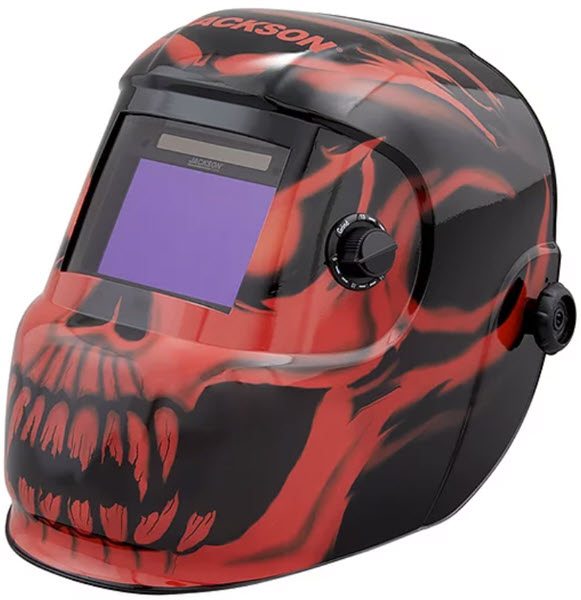 Jackson Bead Demon AutoDarkening Welding Helmet 47105