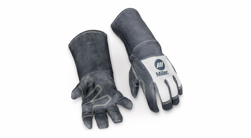 Miller Classic Welding Gloves Size L - MIG Gloves (Pigskin) 279875