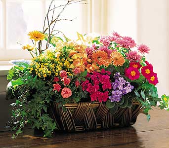 Deluxe european garden basket 