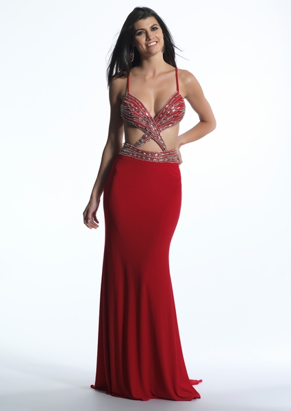 Dave and Johnny Prom Dress 1048