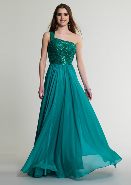 Dave and Johnny Prom Dress 10591