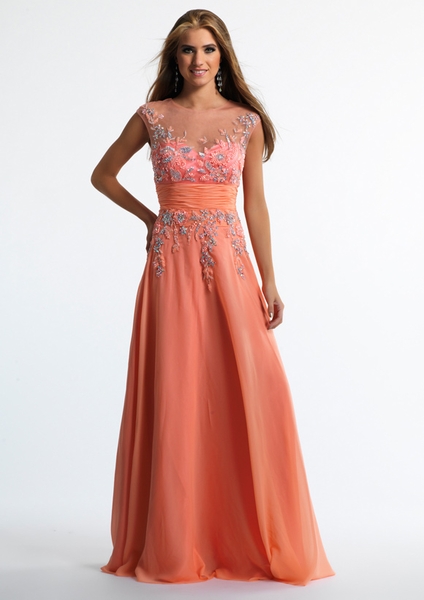 Dave and Johnny Prom Dress 10614