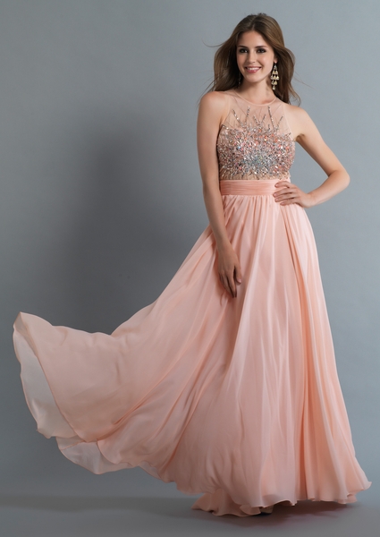 Dave and Johnny Prom Dress 1116