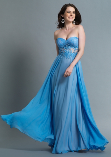 Dave and Johnny Prom Dress 1161