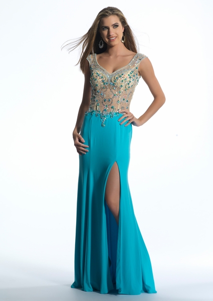 Dave and Johnny Prom Dress 1225