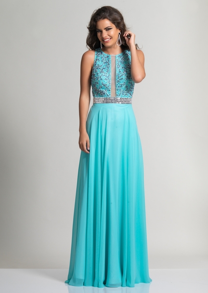 Dave and Johnny Prom Dress 2551