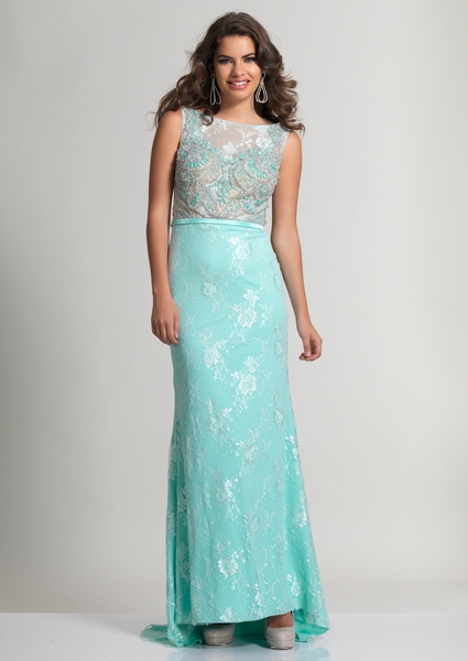 Dave and Johnny Prom Dress 2552