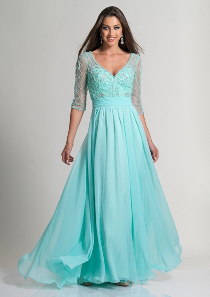 Dave and Johnny Prom Dress 2702M