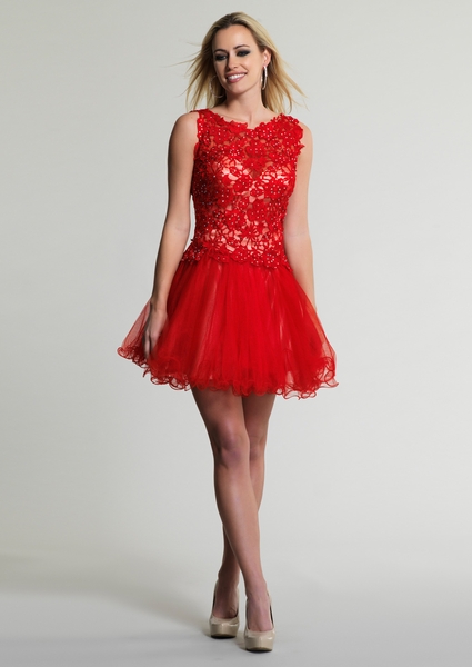 Dave and Johnny Prom Dress 517