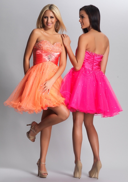 Dave and Johnny Prom Dress 6918