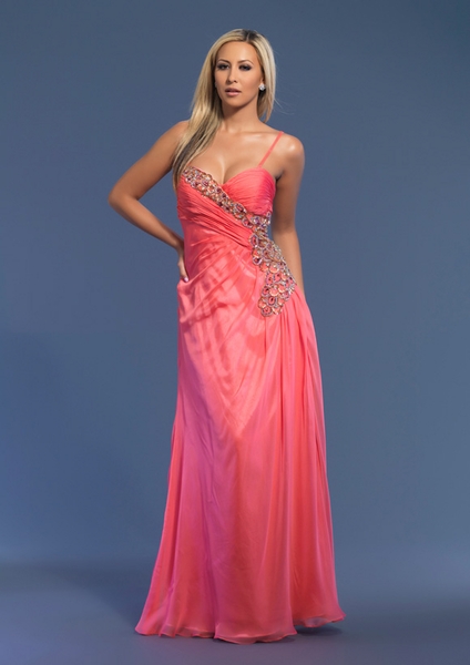 Dave and Johnny Prom Dress 7015