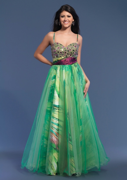 Dave and Johnny Prom Dress 7098