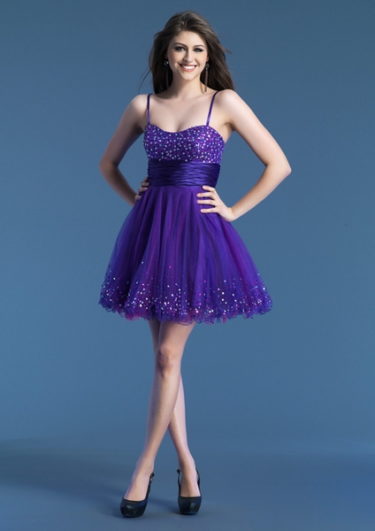 Dave and Johnny Prom Dress 7485
