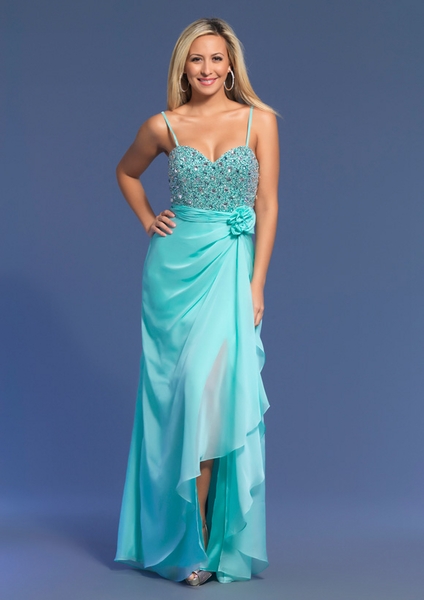 Dave and Johnny Prom Dress 7578