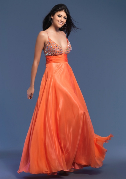 Dave and Johnny Prom Dress 7579