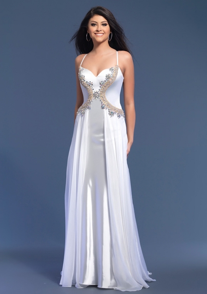 Dave and Johnny Prom Dress 7614